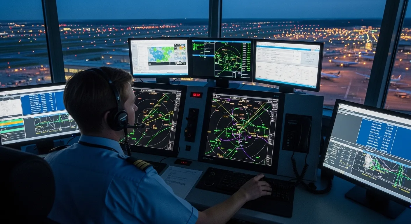 Oportunidades e desenvolvimento na carreira de controlador de voo