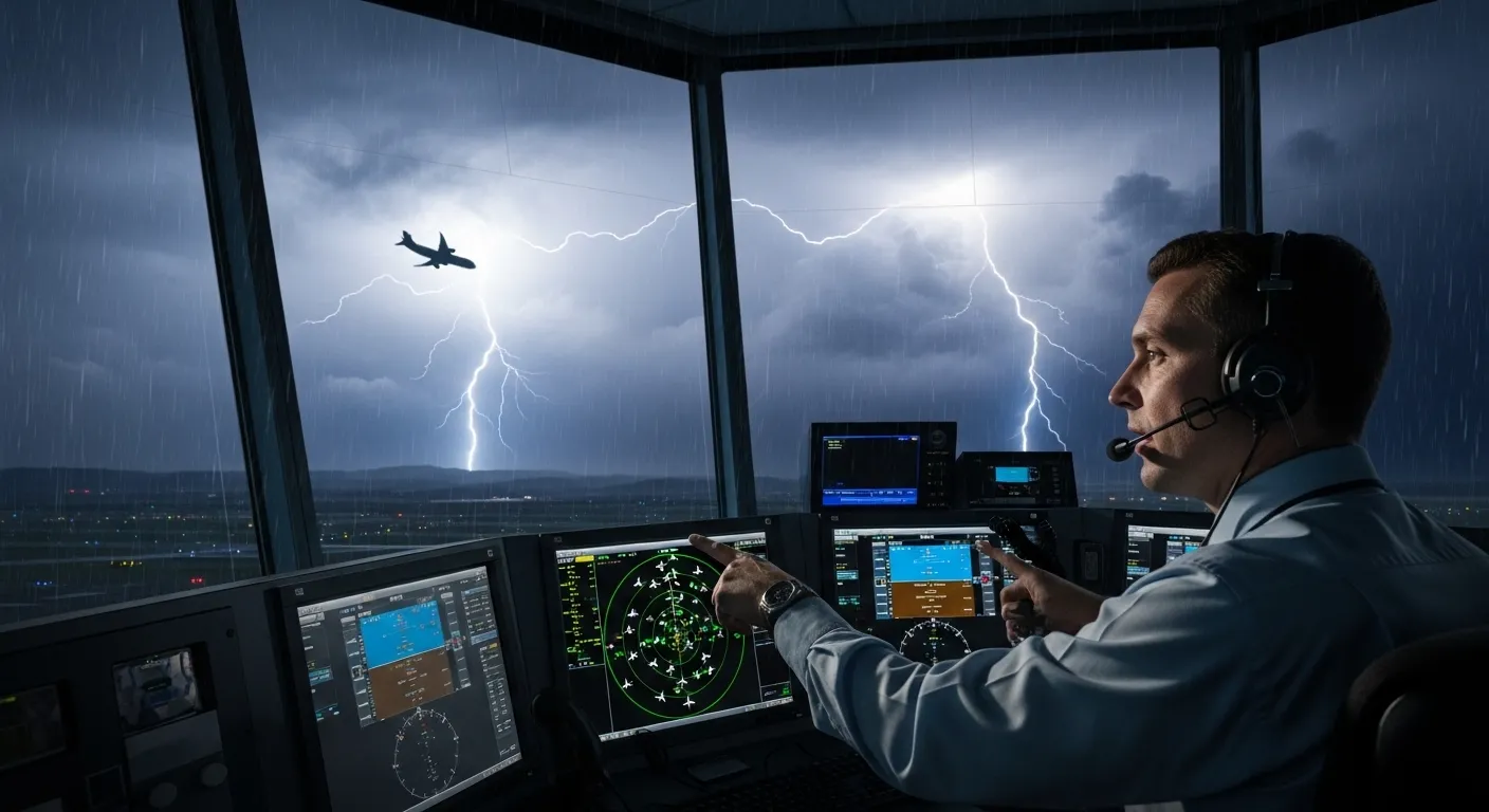 Equipamentos e sistemas usados por controladores de voo