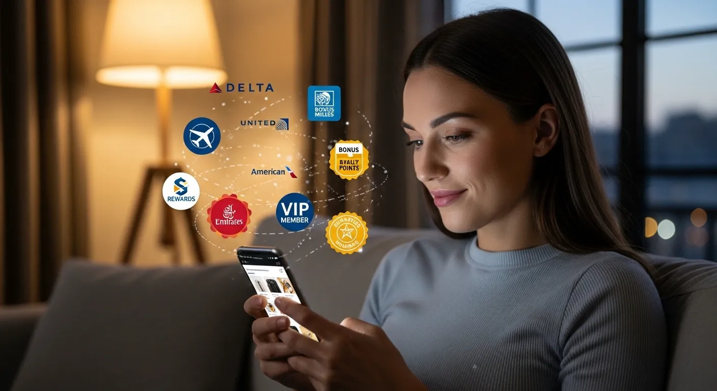 Sistema de fidelidade na aviação comercial